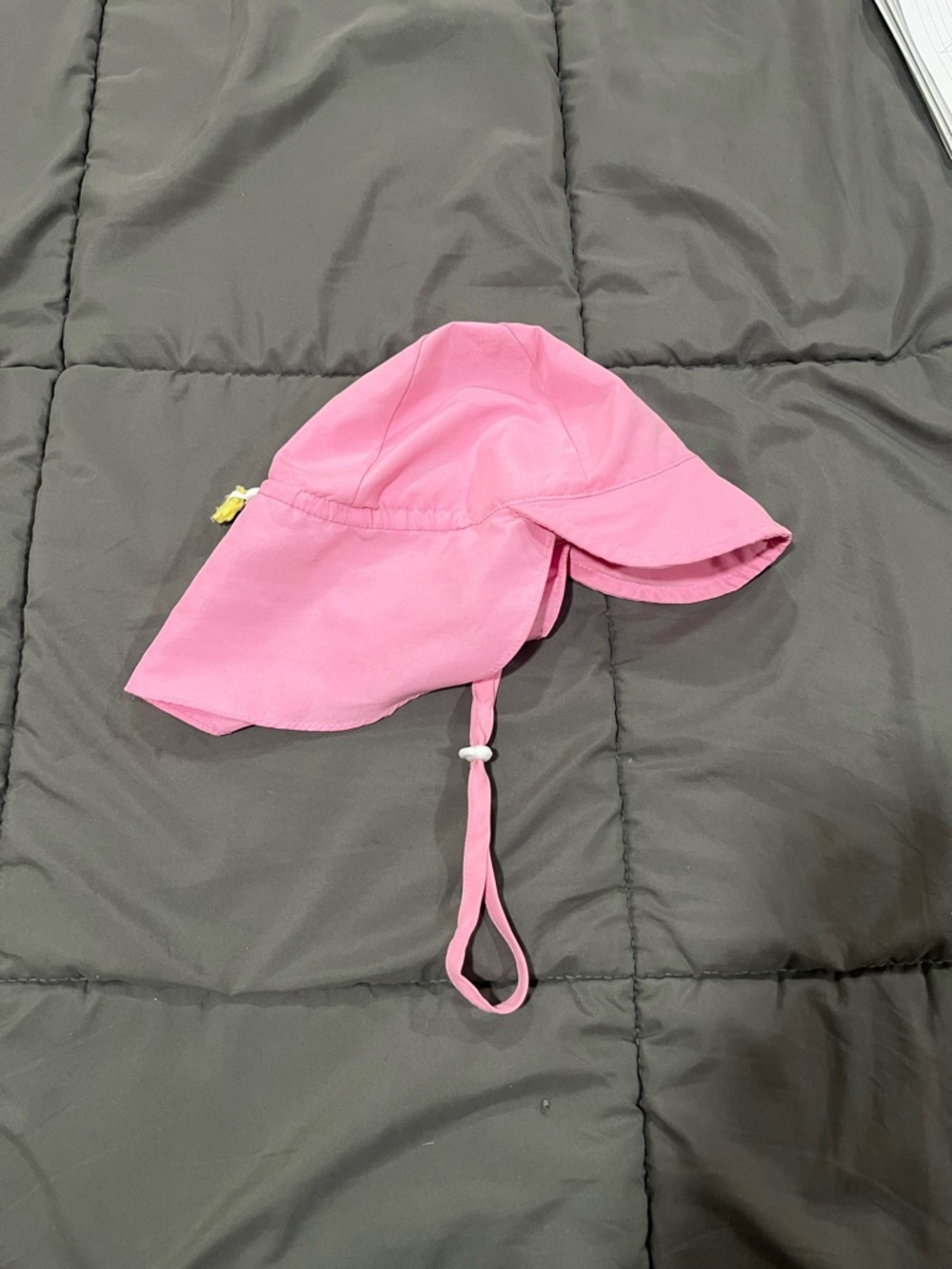 Green Sprouts 9-18 month Girls Pink Flap Sun Protection Swim Hat